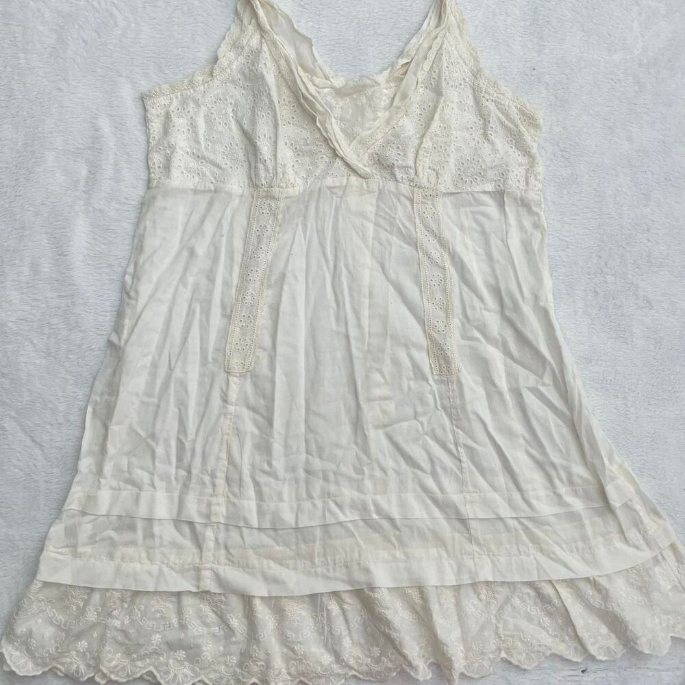 Johnny Was Mini Dress Women's L Luxury Dainty Floral